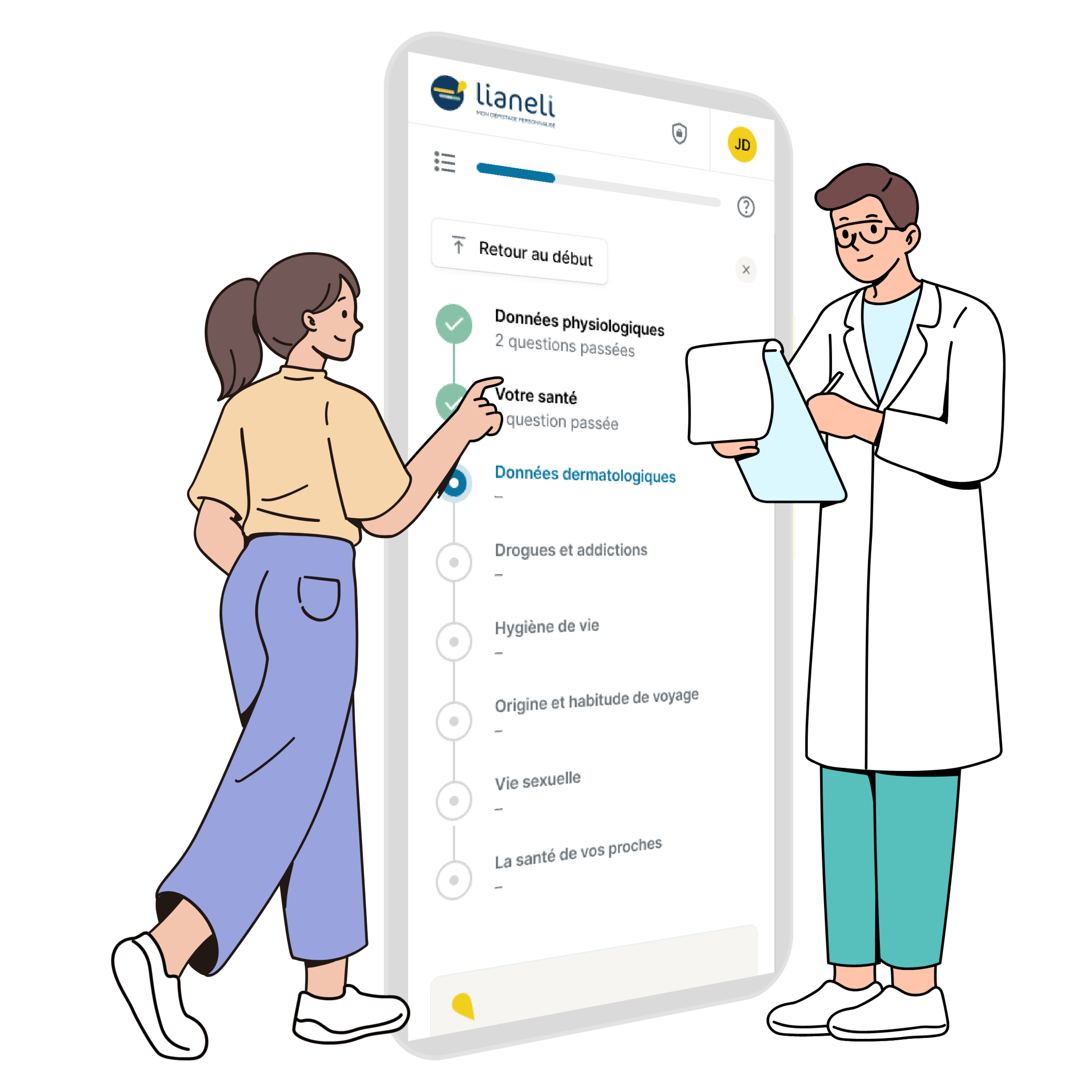Partenariat Lianeli pour simplifier et faciliter les dépistages santé